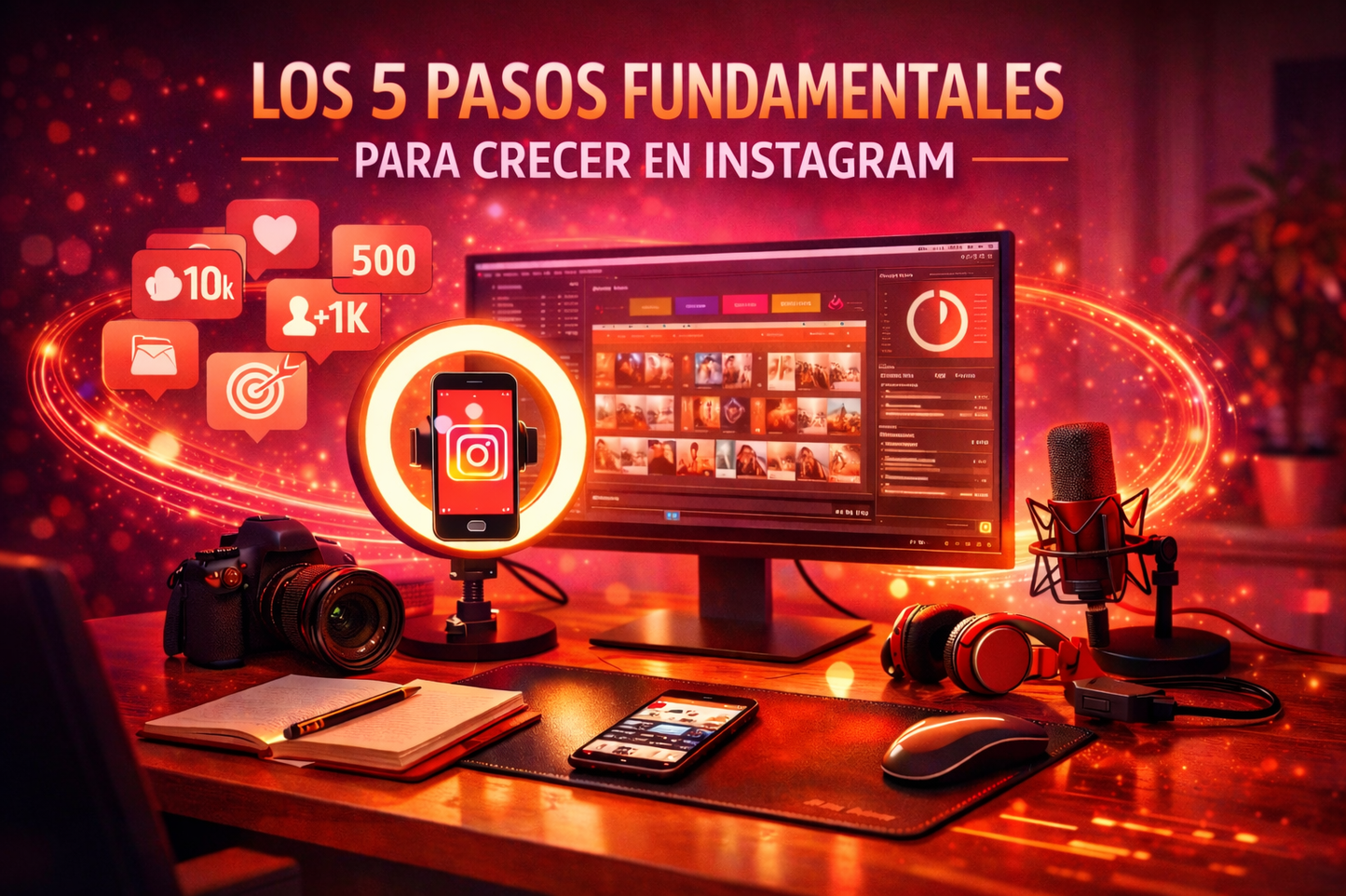 Crecé en Instagram en 5 Pasos : Estrategias avanzadas para despegar tu cuenta rápido.