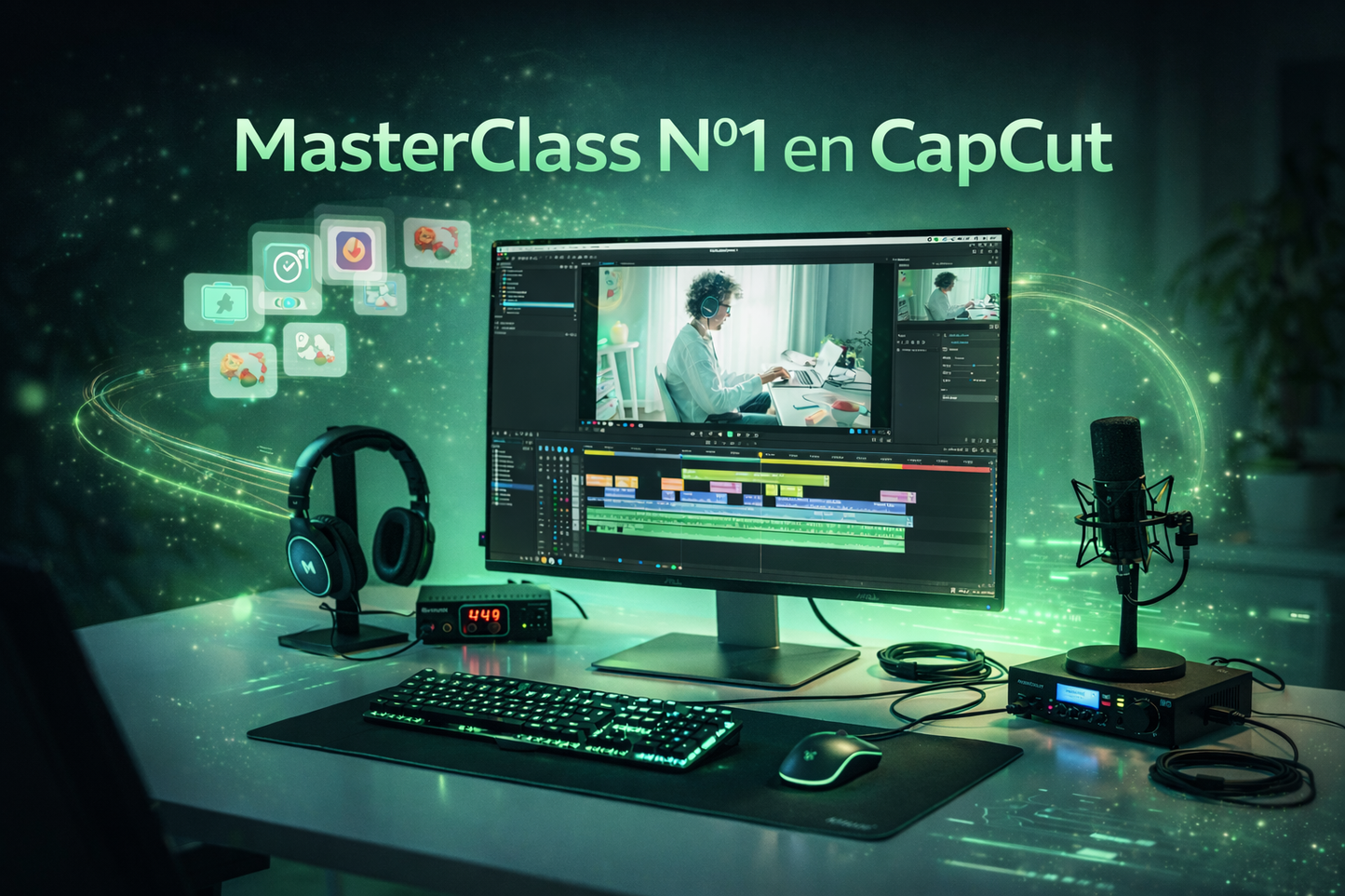 Intensivo en CapCut: Aprende a Dominar la App N°1 en Creacion de Videos